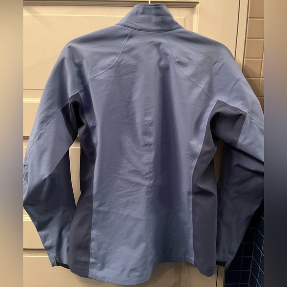 SOLD Arc'teryx Blue Gore Windstopper/Waterproof Shell Zip Women Jacket M 8-10 - Picture 4 of 12